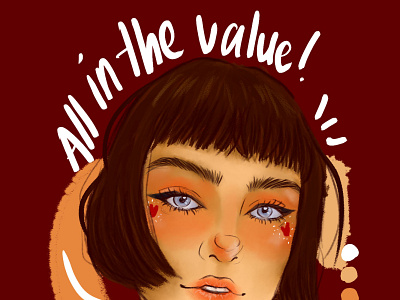 All in the value (Digital Painting by Malva)