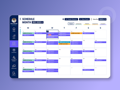 Schedule design 🗓