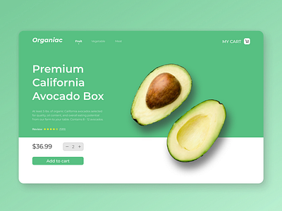 E-commerce/Online shop - Organic food.