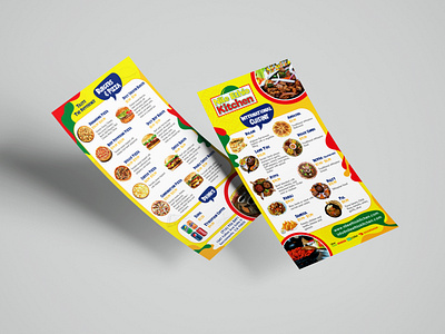 Nile Ethio Kitchen Food Menu design