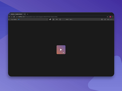 Gradient Effect on Hover design ui web