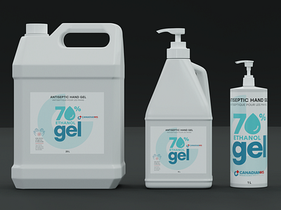 3D Product Modeling HAND GEL BOTTLES 3d modeling product modeling