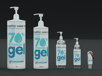 3D Product Modeling HAND GEL BOTTLES 3d modeling product modeling