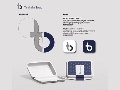 Tralala box visual identity awesomelogo branding creativedesign creativeidea graphicdesign logo logomonogram minimalist visualidentity