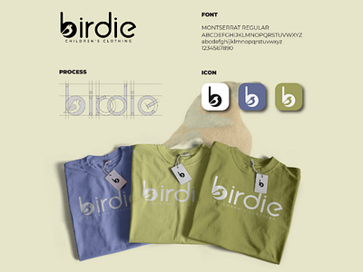 Birdie visual identity awesomelogo brand branding creativedesign creativeidea graphic design logo logodesign visual identity