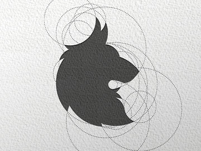 Wolf logo process