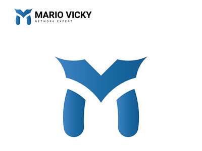 M+V monogram amazing awesomelogo graphic design illustrator logo monogram