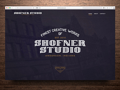 My New Website custom type dark personal portfolio retro site type ui ux web website wordpress