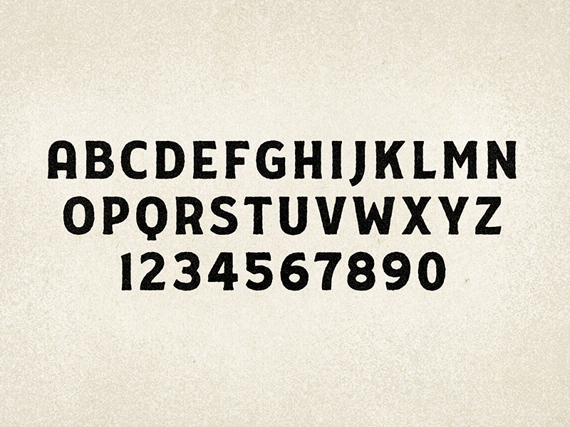 New Revivalist Typeface by Jared Shofner on Dribbble