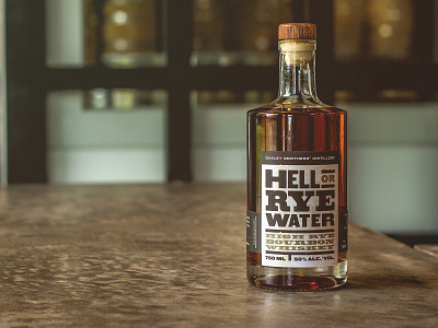 High Rye Bourbon is out! bourbon design distillery distressed label labeldesign retro typography vintage whiskey