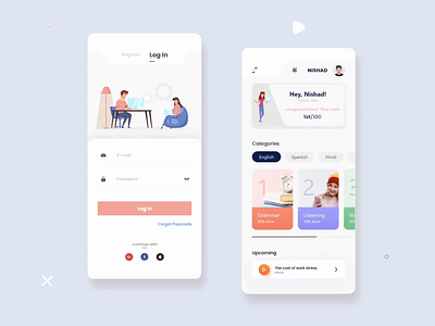 Learning Hub | Learning App Ui UX by Rahi on Dribbble