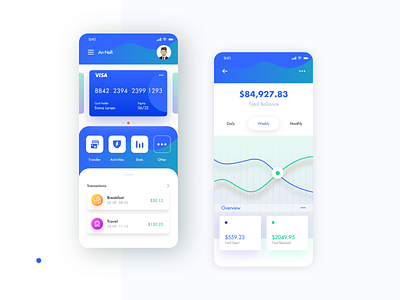 Wallet balance budget minimal smart ui usd ux wallet