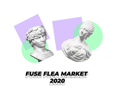 the concept of a flea market website