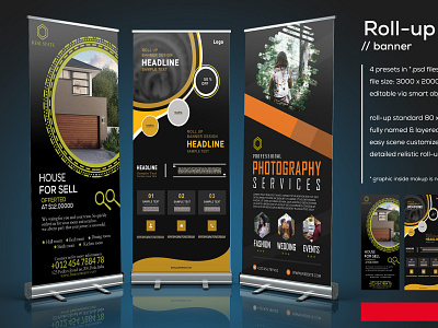 Roll Up Banner banner banner ad banner ads banner design banners modern banner roll up banner rollup