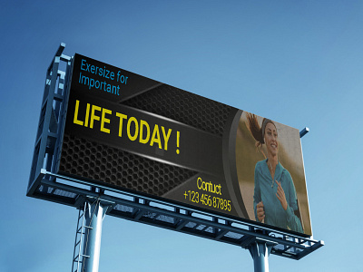 Billbord Design billboard billboard design billbord banner brand identity branding modern billbord