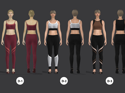 ACTIVEWEAR TRENDS 2021 3d 3drendering activewear apparealdesign fashion design fashionindustry flat flatdesign graphic design illustration illustrator pattern design photoshop sportswear summer technicaldesig yoga