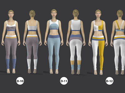 ACTIVEWEAR TRENDS 2021/2022 3d 3drendering activewear apparealdesign design fashion design fashionindustry flat flatdesign graphic design illustration illustrations illustrator pattern design photoshop sportswear summer tech pack technicaldesig yoga