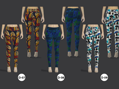 Leggings Trends Collection 2021 3d 3drendering activewear apparealdesign design fashion design fashionindustry flat flat design graphicdesign graphics illustration illustrator pattern design photoshop sportswear summer tech pack technicaldesig yoga