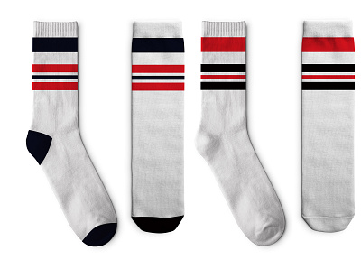 Socks Design design fashion design flatdesign illustrator socks socks design summer technicaldesig