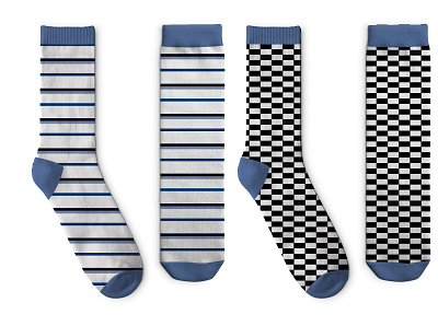 Socks Design design fashion design flatdesign illustrator socks socks design summer technicaldesig