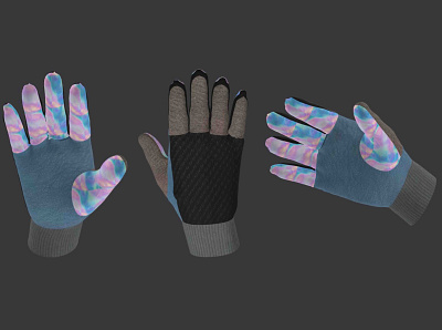 Gloves Design 3d 3drendering apparealdesign design fashion design fashionindustry flatdesign gloves illustration pattern design sports design technicaldesig