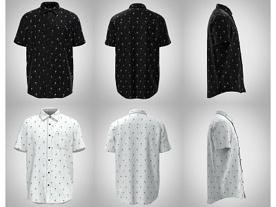 Casual Shirt 3d apparealdesign casual shirt design fashion design flatdesign illustration pattern design shirt technicaldesig woven