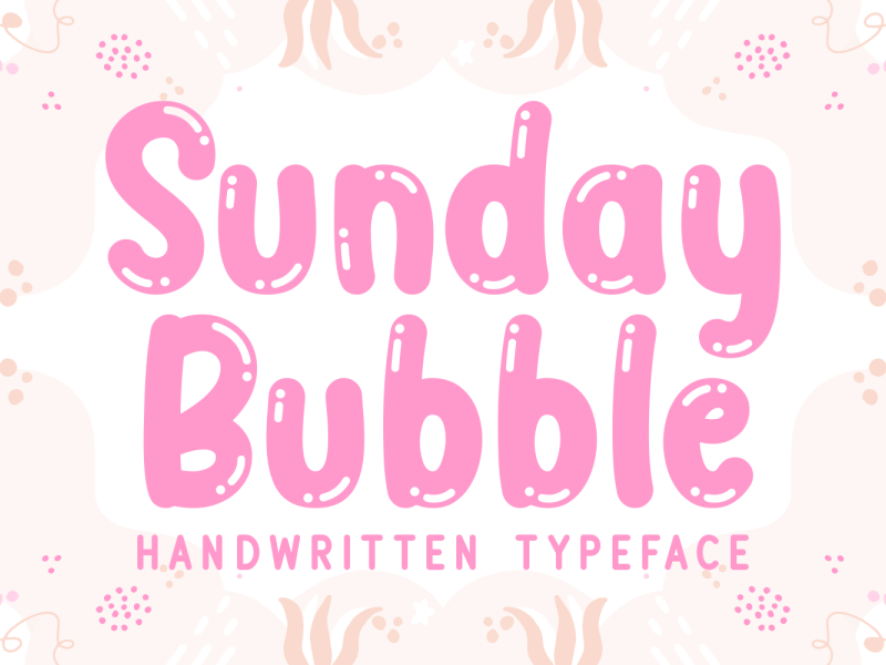 Sunday Bubble by Senchou Studio on Dribbble