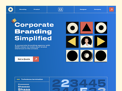 Branding Agency Landing Page