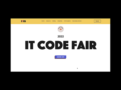 IT Code Fair - Website animation code fair development flat it landing page motion graphics ui uimotion ux web website wordpresss
