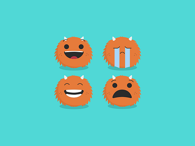 Sera the Puff. emoji hackathon horns monster