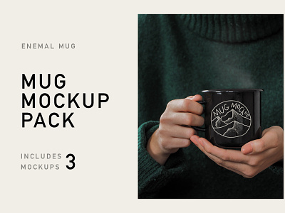 Enemal mug mockup black mug download mockup enamel mug mock-up mockup mockup psd mockup template mug mockup