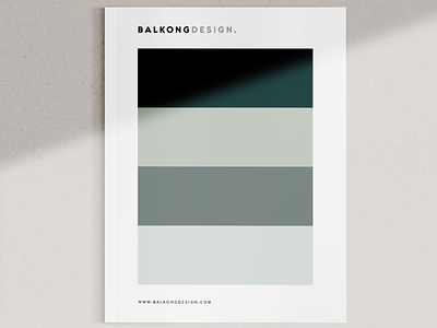 Balkongdesign grafiskprofil branding colorpallet logo logodesign poster