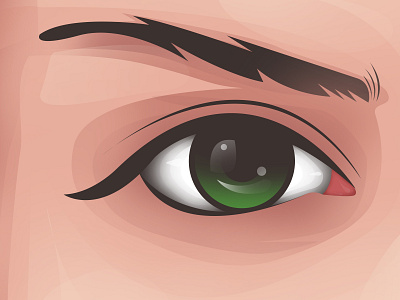 Eye art artwork design flat graphic design icon illustration illustrator manipulate vector