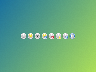 Tiny Lamp Icons energy icons lamp light map icons tiny