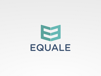 Equale Logo book brand equal logo