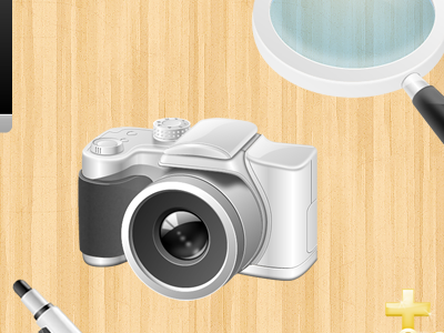 Camera camera icon illustration lens