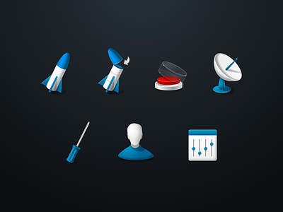 Rocket Icons