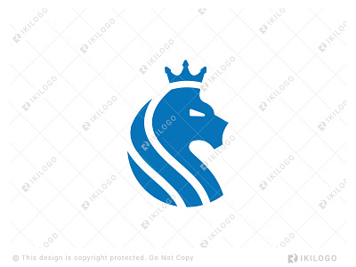 Lion King Logo (For Sale) branding design graphic design king king logo lion lion logo logo logo design logoforsale logos