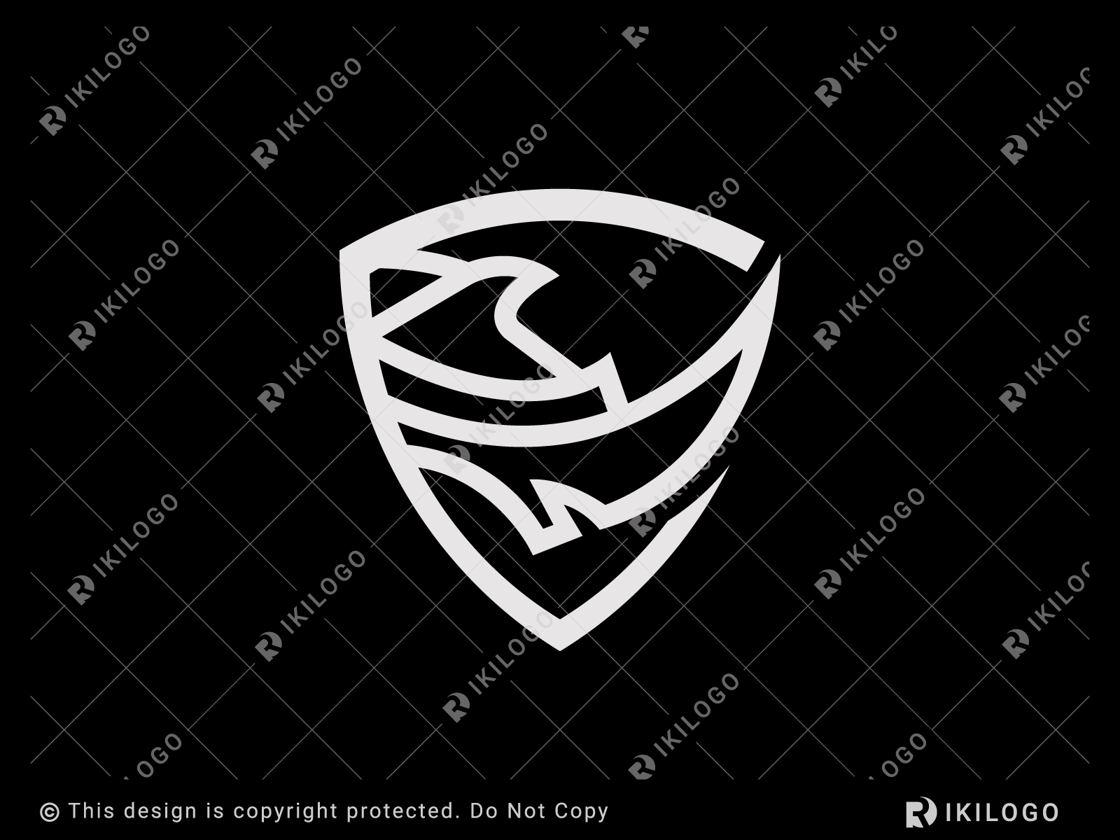 Rhino Shield Logo (For Sale) by Iki Logo on Dribbble