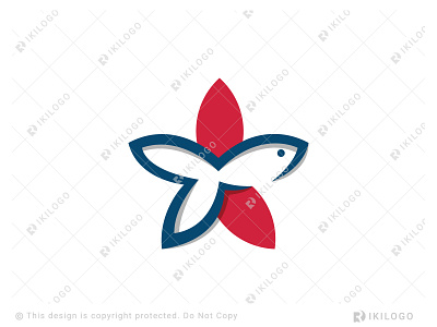 American Starfish Logo (For Sale) american american logo branding design graphic design logo logo design logoforsale logos starfish starfish logo vector