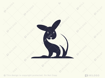 Simple Bunny Logo (For Sale) branding bunny bunny logo design graphic design logo logo design logoforsale logos rabbit rabbit logo vector