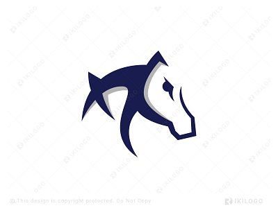 A Horse Logo (For Sale) animal branding design graphic design horse illustration letter letter a logo logo design logoforsale logos vector