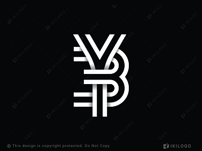 Letter Yb Or By Logo (For Sale) branding by design graphic design letter logo logo design logoforsale logos vector yb