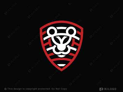 Lion Shield Logo (For Sale) animal branding design graphic design illustration lion logo logo design logoforsale logos shield vector