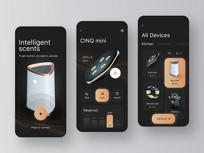 Mobile App Design for Fragrances