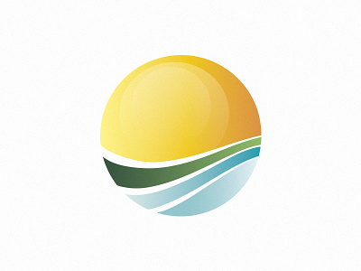 Logo for fun logo logotype nature sun