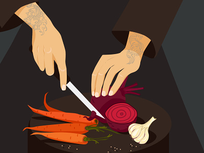Borsch design flatdesign food food illustration illustration illustrator vector vectorart web