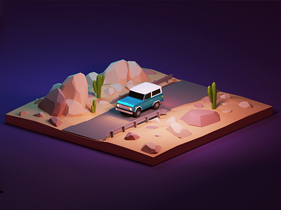Bronco Lowpoly