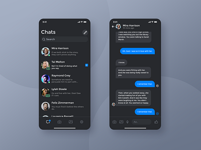Instant messaging daily ui challenge dailyui