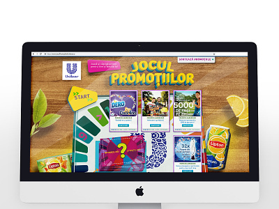 Unilever - Promotion Page fmcg romania unilever